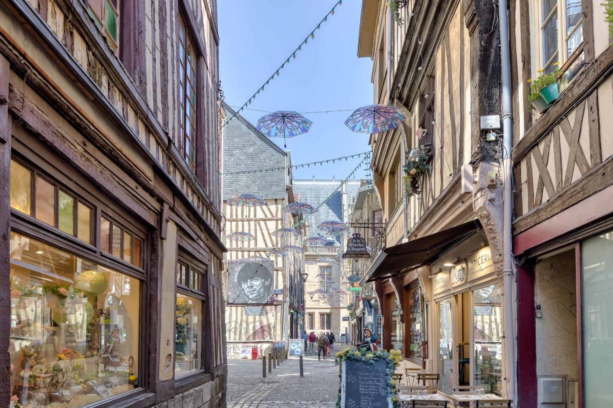 L'Escale Du Gros-Horloge Une Parenthese Prestigieuse Au Coeur De Rouen Exterior photo